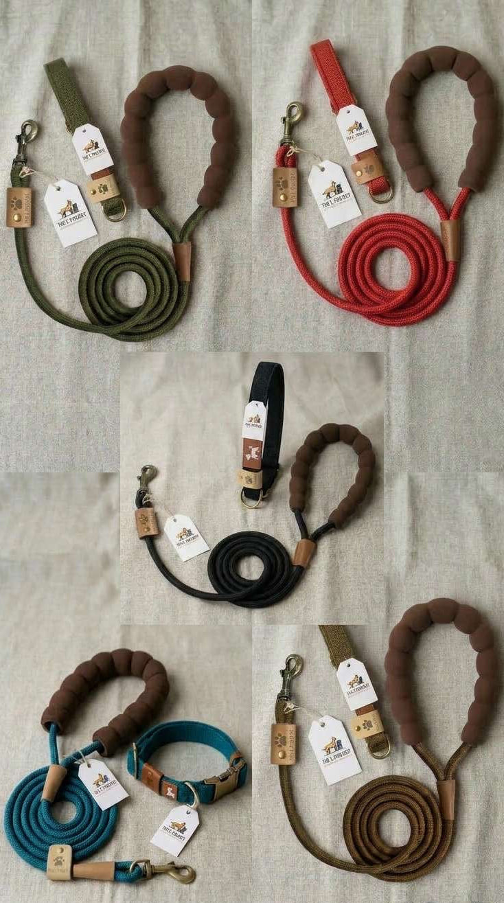 Dog Collar+Lead Sets
