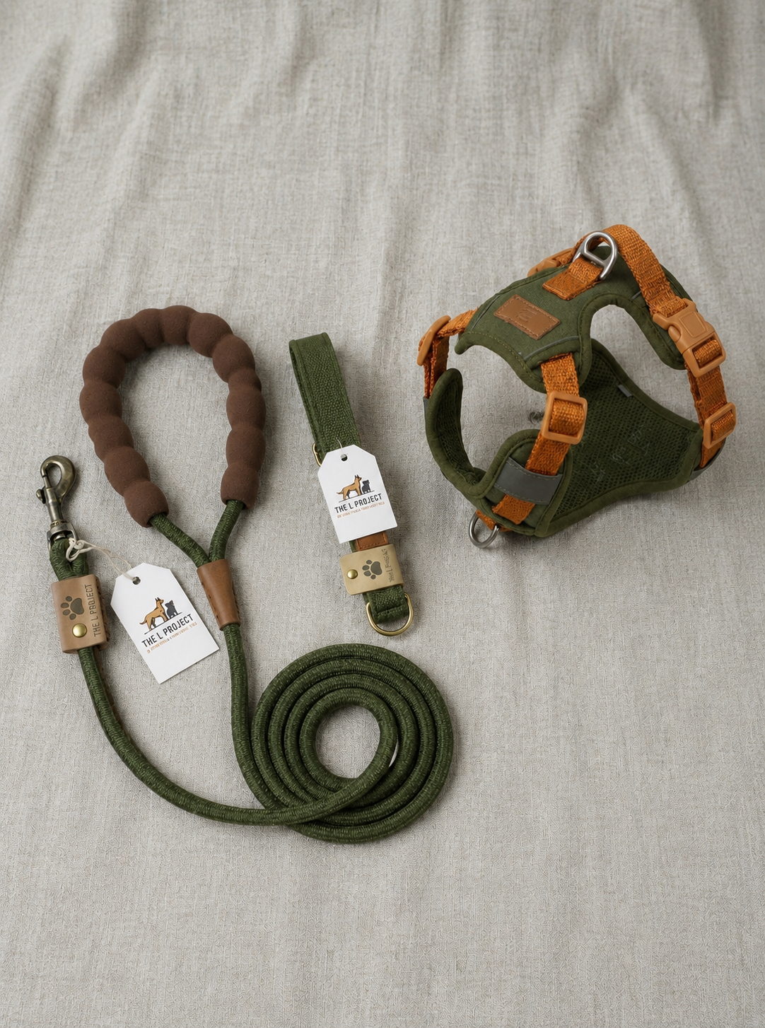 Harness + Collar +Lead