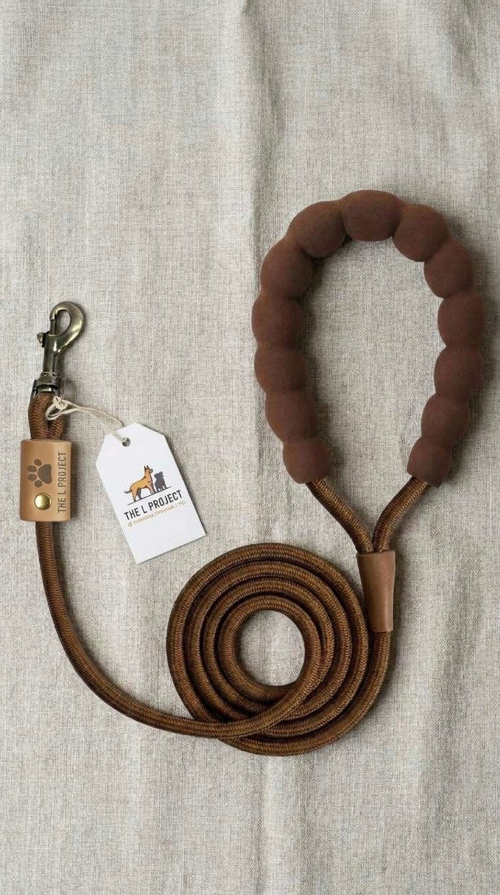 Walnut Brown Dog Lead