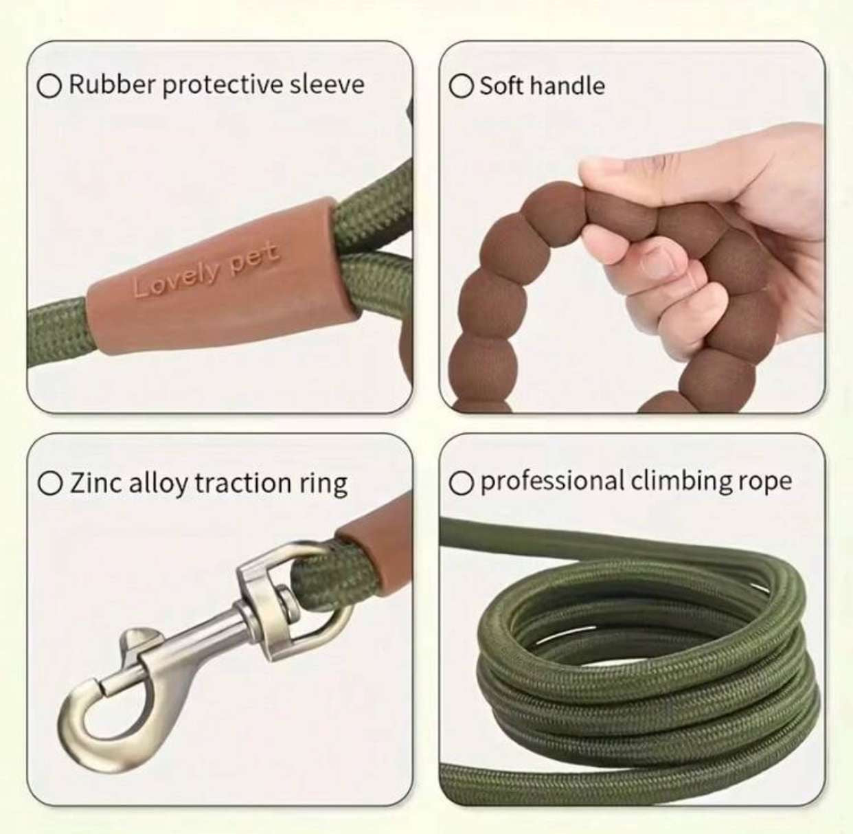 Lake Blue Dog Lead