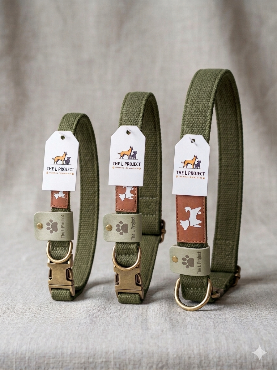 Forest Green Dog Collar